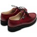 Michael Griff Foulonne Bourdeaux Red Deerskin Ladies Shoes