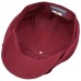 Setson Hatteras Bordeaux Mens Cotton Newsboy Flat Cap Hat