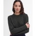 Barbour Burne Ladies Olive Crew Neck Knitted Jumper