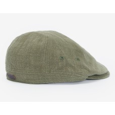 Barbour Stanhope Mens Washed Olive Stanhope Bakerboy Cap