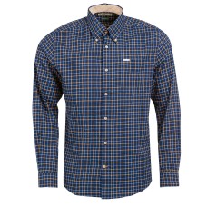 Barbour Shirt Mens Bank Navy