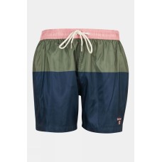 Barbour John Mens Swim Shorts Pink Salt