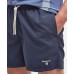 Barbour Mens Logo Navy Mens Swim Shorts