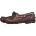 Sebago Schooner Oiled Waxy Brown Brown Sole Deck Shoes