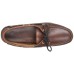 Sebago Schooner Oiled Waxy Brown Brown Sole Deck Shoes