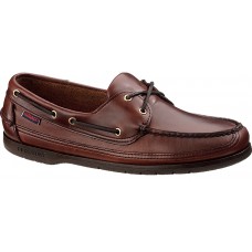 Sebago Schooner Oiled Waxy Brown Brown Sole Deck Shoes