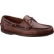 Sebago Schooner Oiled Waxy Brown Brown Sole Deck Shoes