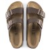 Birkenstock Arizona Sandals Dark Brown Birko Flor Shoes