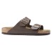 Birkenstock Arizona Sandals Dark Brown Birko Flor Shoes