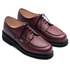 Paraboot Chambord Griff  Bordeaux Red Ladies Lace Up Leather Shoe