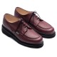 Paraboot Chambord Griff  Bordeaux Red Ladies Lace Up Leather Shoe