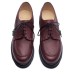 Paraboot Chambord Griff  Bordeaux Red Ladies Lace Up Leather Shoe